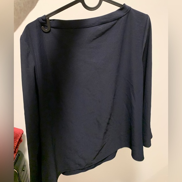 Navy oversized blouse - Picture 2 of 3